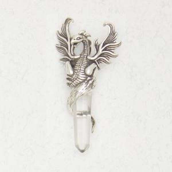 Winged Dragon with Crystal Point