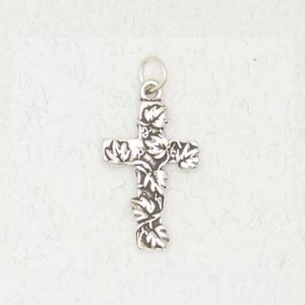 Cross with Leaves