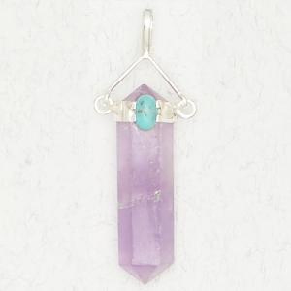 Amethyst with Turquoise (Dec)