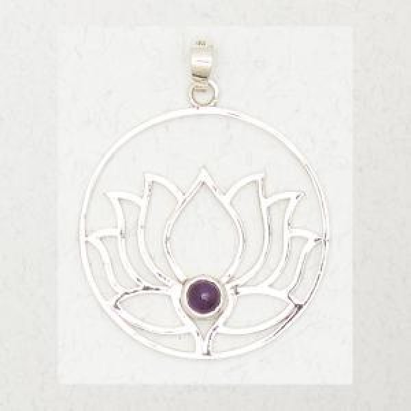 Lotus with Accent Stone