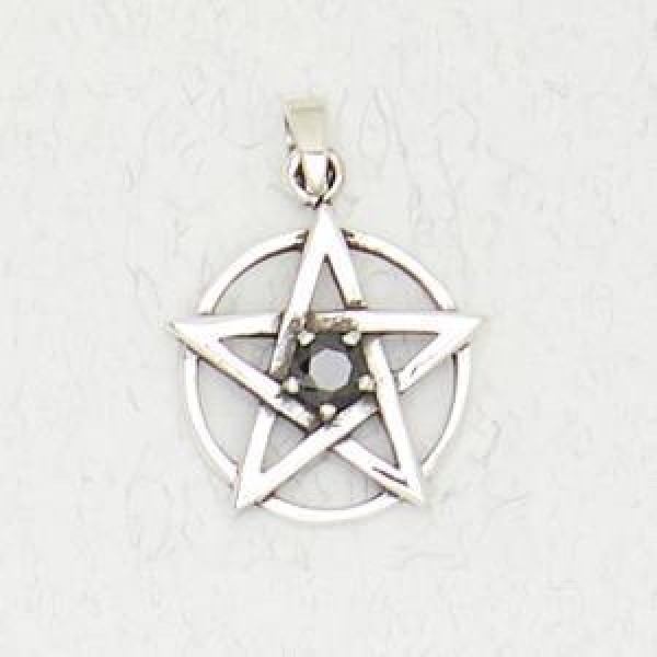 Pentacle with Accent CZ