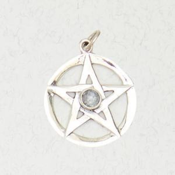 Pentacle with Accent Stone