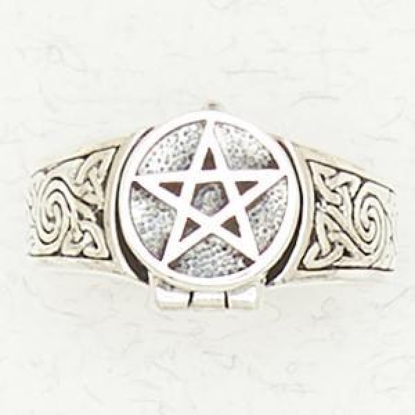 Pentacle Poison Ring