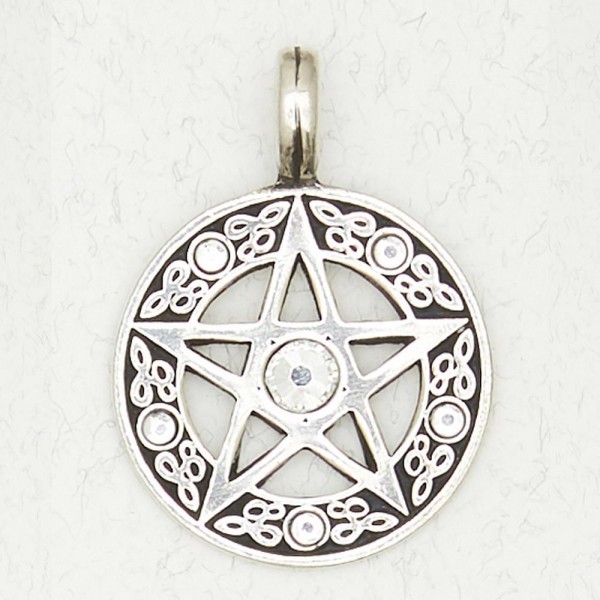 Pentacle with Accent CZs